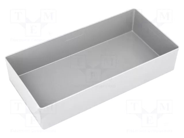 Box; polystyrene; grey; 108x216x45mm; EuroPlus Insert 45 ALLIT AG W-456304