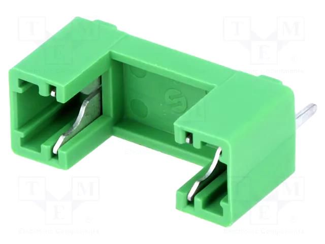 Fuse holder; THT; 5x20mm; -30÷85°C; 6.3A; thermoplastic; UL94V-0 Stelvio Kontek ZHL78