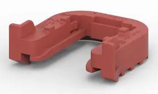 FIXING SLIDE, PBT GF, RED, 2.5MM 1703810-2