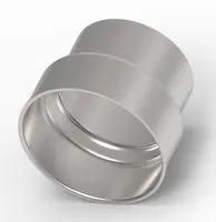 SHIELD CRIMP FERRULE, STAINLESS STEEL 2177090-1