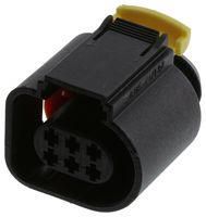 AUTOMOTIVE HOUSING, RECEPTACLE, 6POS 284716-4