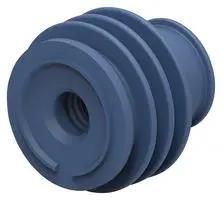 SINGLE WIRE SEAL, SILICONE, BLUE 1355437-2