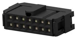 CONNECTOR, RCPT, 14POS, 2ROWS, 2.54MM 1658622-2