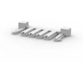 DOUBLE LOCK PLATE, 6POS, PA6/6 GF, NAT 917702-1