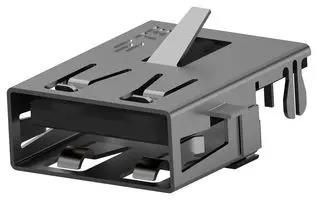 USB CONN, 2.0, USB TYPE A, RCPT, THT 1746311-1
