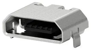 CONN, MICRO USB TYPE B, RCPT, 5WAYS, SMD 1932788-1