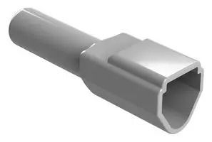 BOOT, RECEPTACLE, 3POS, GREY AT3P-BT