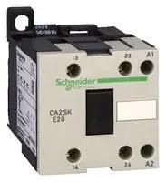 CONTACTOR, DPST-NO, 24V, DIN RAIL/PANEL CA2SKE20B7