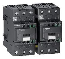 CONTACTOR, 3PST-NO, 130V, DIN RAIL/PANEL LC2D65AEHE