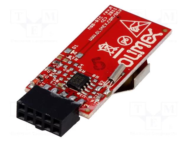 Expansion board; Comp: PCF8563; 40x19mm OLIMEX MOD-RTC