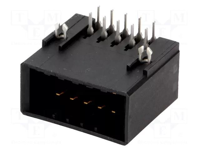 Connector: wire-board; socket; male; Dynamic D-3100D; PIN: 10; 10A TE Connectivity 178305-2