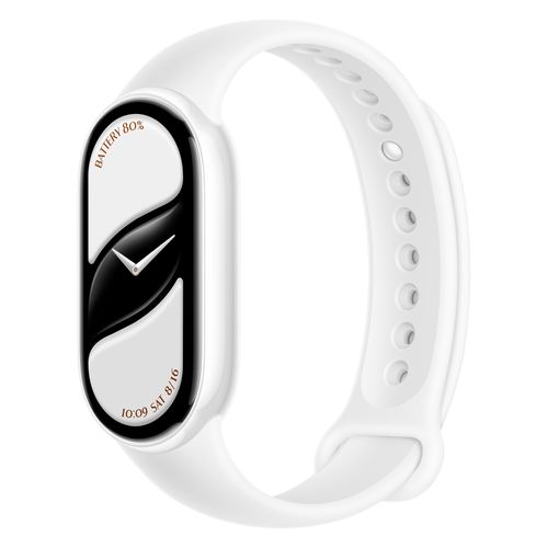 Xiaomi Smart Band 10 Ceramic Edition Pear White | Smartband | Bluetooth 5.4, 233 mAh, 1.72", 5 ATM, accelerometer, gyroscope, PPG sensor, XIAOMI SMART BAND 10 PEARL WHITE 6932554434205