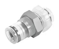 PUSH-IN BULKHEAD FITTING, 4MM, M12X1.5 NPQP-H-Q4-E-FD