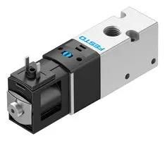 AIR SOLENOID VALVE, G1/8, 8BAR, 24VDC VUVS-LK20-M32C-AD-G18-1&