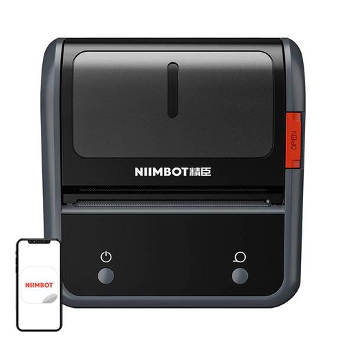 Thermal Label Printer Niimbot B3S (Grey), NIIMBOT B3S-Grey