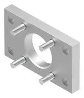 FLANGE MOUNTING, 40MM, GALVANIZED STEEL 174377