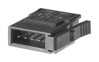 CONNECTOR, PLUG, 4POS, 1ROW, CABLE NECU-S-ECG4-HX-Q3