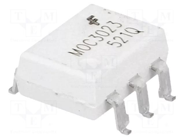 Optotriac; 5kV; Uout: 400V; without zero voltage crossing driver ONSEMI MOC3023SR2VM
