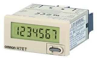 TOTALIZER, 0S-9999H59.9MIN, 7DIGIT, LCD H7ET-N1