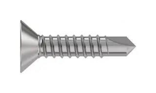 COUNTERSUNK HEAD SCREW, STEEL, 4.8X38MM 4.8 X 38 KTSTDX Z100 DIN7504
