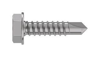 HEX WASHER HEAD SCREW, STEEL, 6.3X19MM 6.3 X 19 WXSTDX Z100 DIN7504