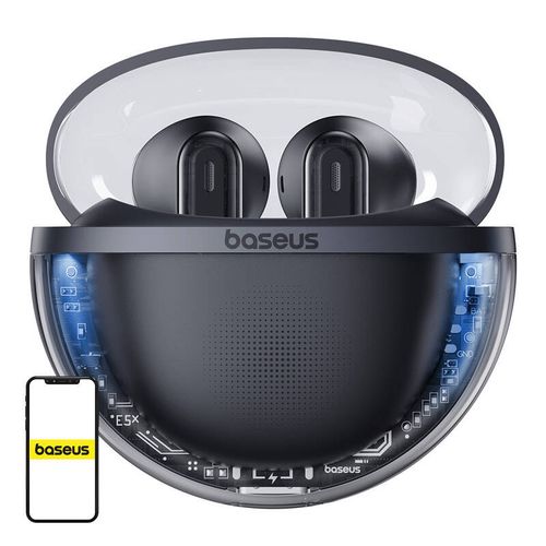 Earphones TWS Baseus Bowie E5x (black), Baseus A00060101123-00