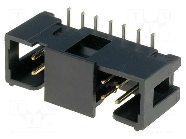 Connector: IDC; socket; male; PIN: 14; vertical; SMT; on PCBs; 2A 3M N2514-6V0CRB-WD