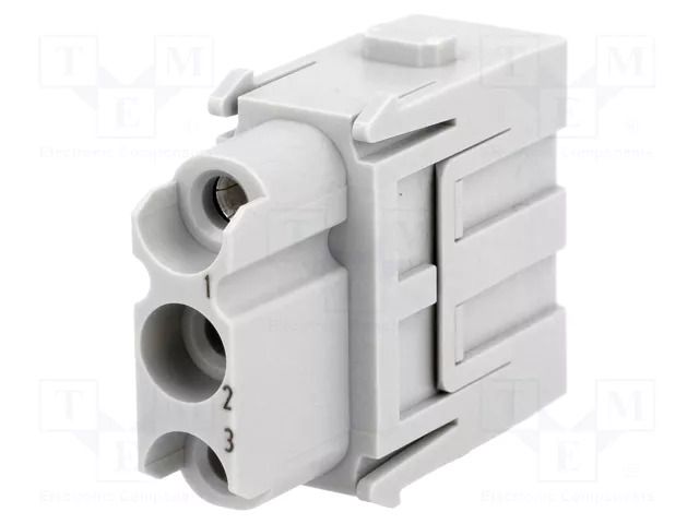 Connector: HDC; module; female; 40A; 690V; Han-Modular®; PIN: 3 HARTING 09140032702