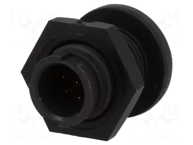 Connector: circular; socket; male; 3A; 125V; PIN: 7; EN2; THT; IP68 SWITCHCRAFT EN2P7M26P