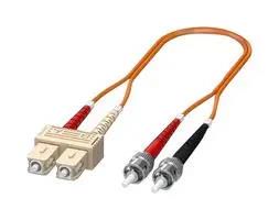 FIBRE CABLE, ST DUPLEX-SC DUPLEX, MM, 2M 1115573