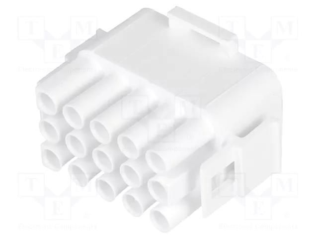 Connector: wire-wire/PCB; plug; male/female; 6.35mm; for cable TE Connectivity MNL-350736-4