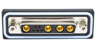 COMBO D-SUB CONN, R/A RCPT, DB-9W4, IP67 CDFR9W4213L411.