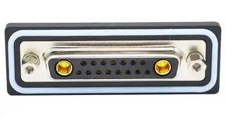 COMBO D-SUB CONN, R/A RCPT, DB-17W2 CDFR17W2213L411.