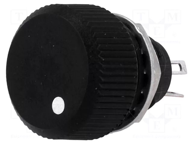 Potentiometer: shaft; single turn; 4.7kΩ; 1W; ±20%; linear; cermet VISHAY P16NP472MA