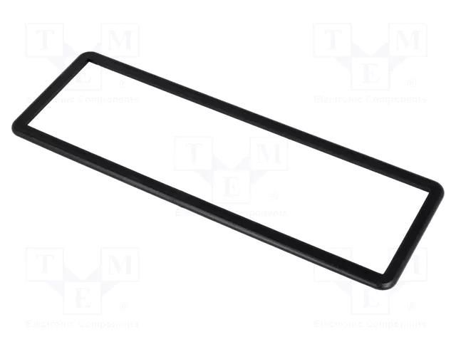 Radio frame; 1 DIN; black 4CARMEDIA RAM-40.030