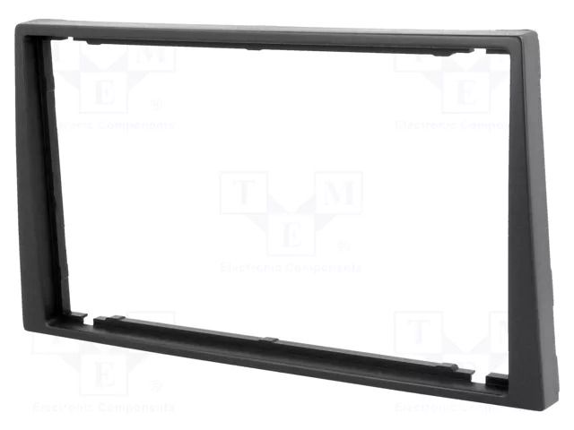 Radio frame; Opel,Renault,Suzuki; 2 DIN; dark grey PER.PIC. RAM-40.100.6