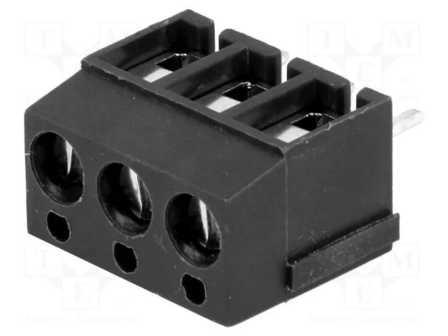 Connector: PCB terminal block; terminal; 16A; 300V; angled 90° NINIGI TB-5.0-P-3P1-GY