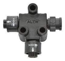 CIRCULAR ADAPTER, T-TYPE, 4POS AB-AD-040404-FFM-TQ001