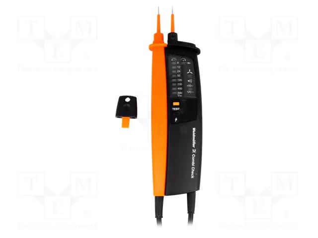 Tester: electrical; VAC: 6V,12V,24V,50V,120V,230V,400V,690V WEIDMÜLLER WDM-COMBICHECK