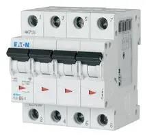 MINIATURE CKT BREAKER, 4P, 63A, 230VAC FAZ6-C63/4