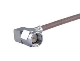 RF COAX CONN, SMA R/A PLUG, 50 OHM/CABLE 16"SMA-50-2-112/133"NE