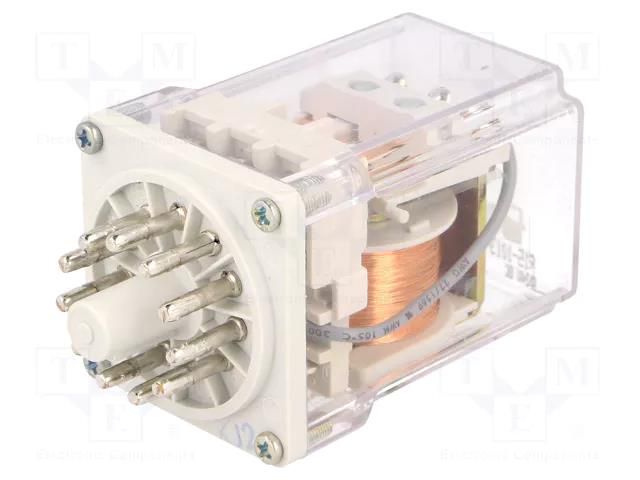 Relay: electromagnetic; 3PDT; 24VDC; Icontacts max: 10A; socket RELPOL R151013231024PKP