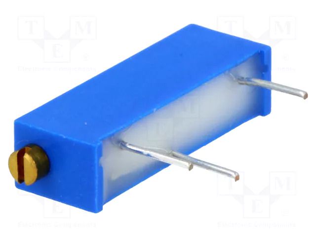 Potentiometer: mounting; multiturn; 50kΩ; 750mW; ±10%; linear VISHAY T1850K