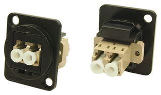 FIBRE OPTIC ADAPTER, LC DUPLEX-LC DUPLEX CP30214MB