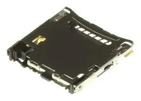 CONNECTOR, MEMORY, MICRO SD, HINGED DM3CS-SF