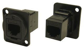 ADAPTOR, RJ12 6P JACK-JACK, CAT3 CP30224