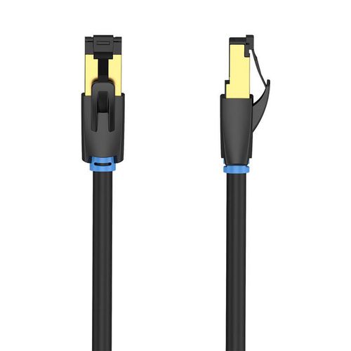 Network Cable CAT8 SFTP Vention IKABF RJ45 Ethernet 40Gbps 1m Black, Vention IKABF