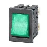 ROCKER SWITCH, DPDT, 12A, 250VAC, PANEL MP004804
