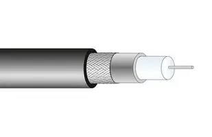 COAX CABLE WIRE, 5MM, 75 OHM, 1M G"03130"HT