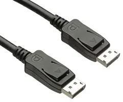 COMPUTER CABLE, DP PLUG-PLUG, 6.6FT, BLK 68783-0079